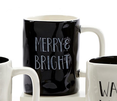 CERAMIC SENTIMENT MUG / VARIOUS STYLES