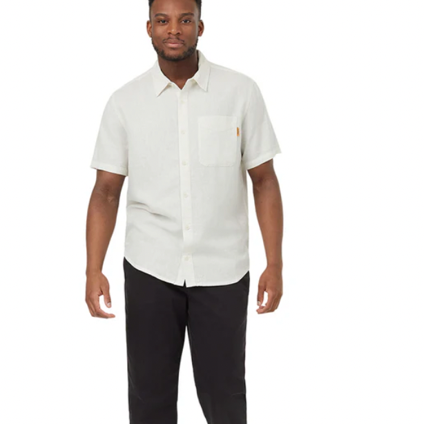 TENTREE HEMP BUTTON UP UNDYED