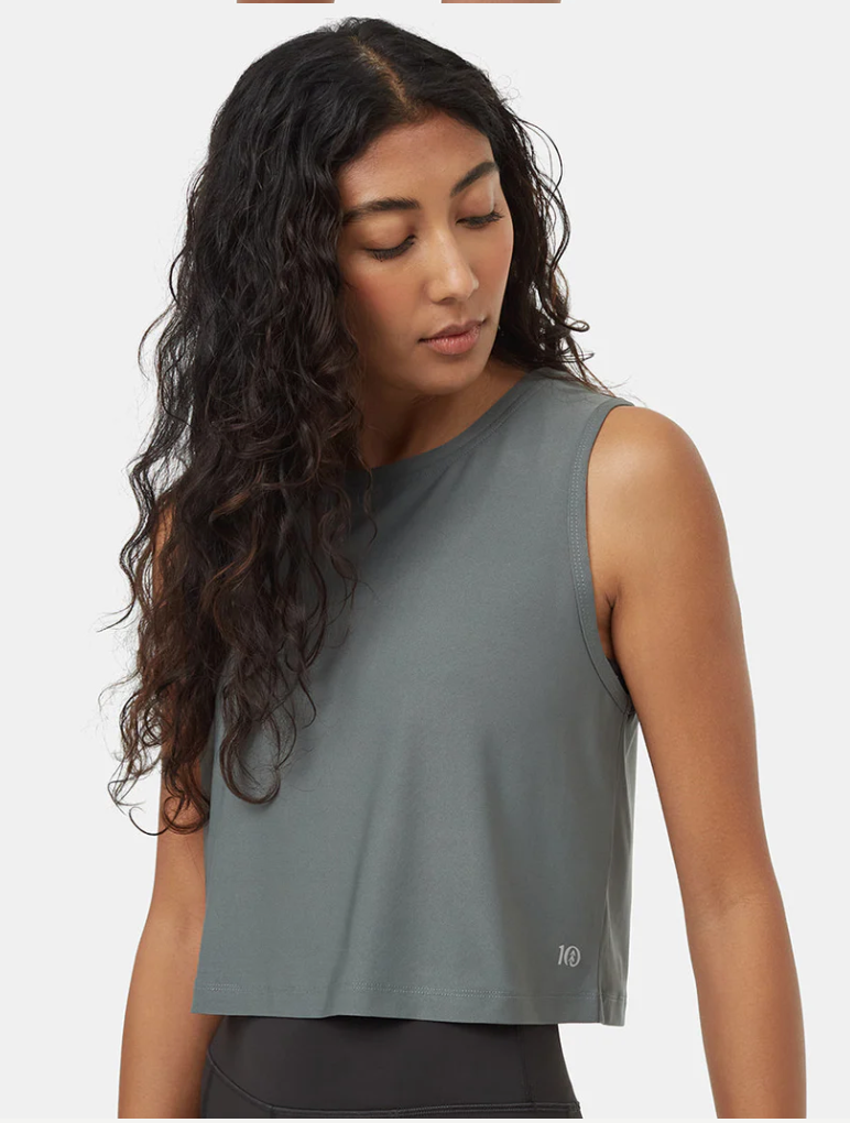 TENTREE ACTIVE SOFT KNIT LIGHT CREW TANK