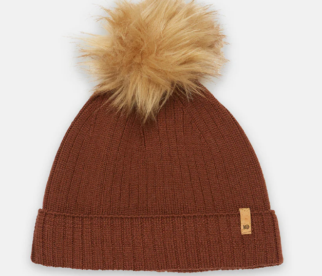 Tentree Women's Wool Faux Fur Pom Beanie