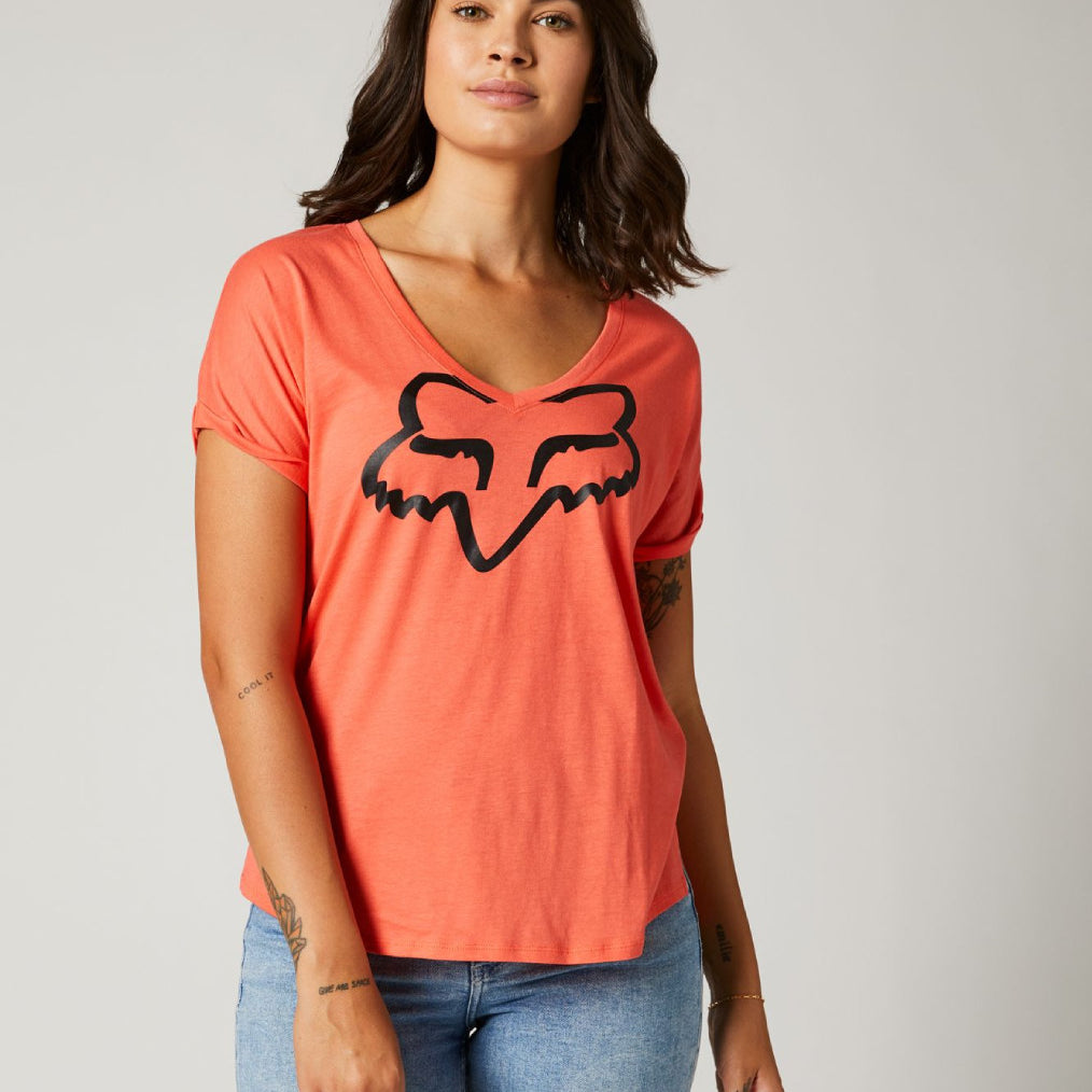 FOX WOMEN'S BOUNDARY SHORT SLEEVE TEE